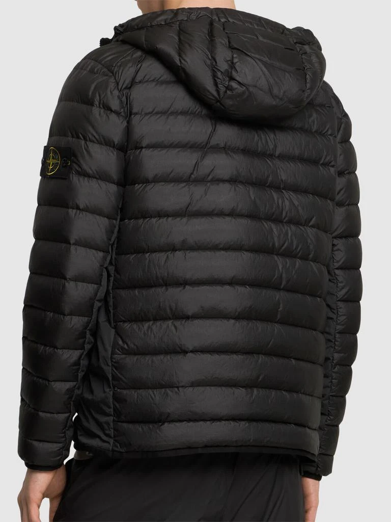 STONE ISLAND Hooded Zipped Down Jacket 2