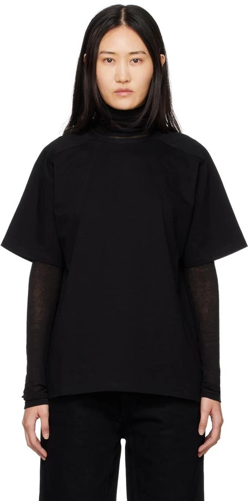 Subtle Le Nguyen Black Communal T-Shirt 1
