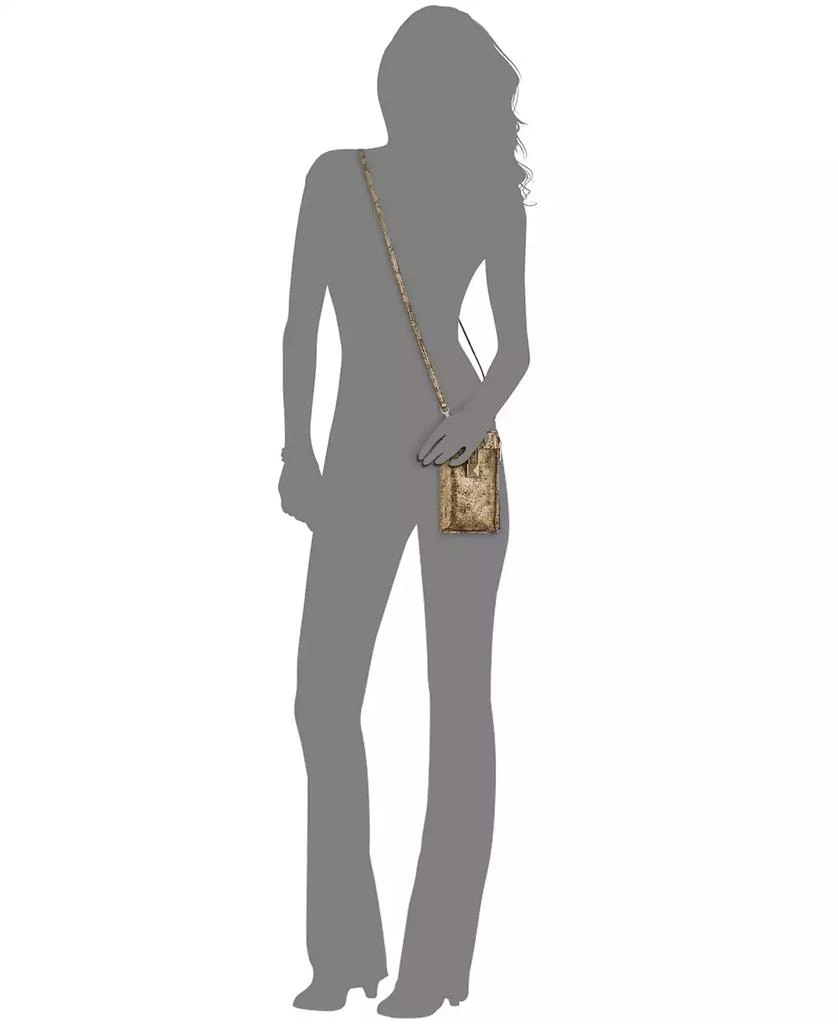 INC International Devvi Metallic Phone Crossbody, Created for Macy's 5