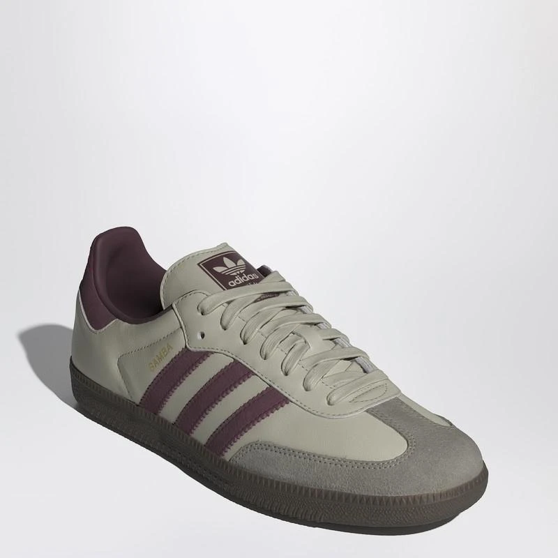 Adidas Sneaker Samba OG Putty Grey/Maroon/Gold Metallic 2