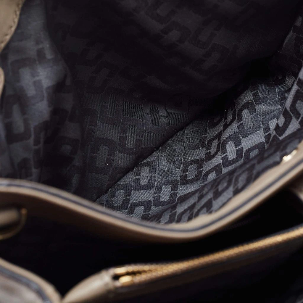Diane von Furstenberg Diane Von Furstenberg Grey Leather Large 440 Gallery Secret Envelope Tote 17
