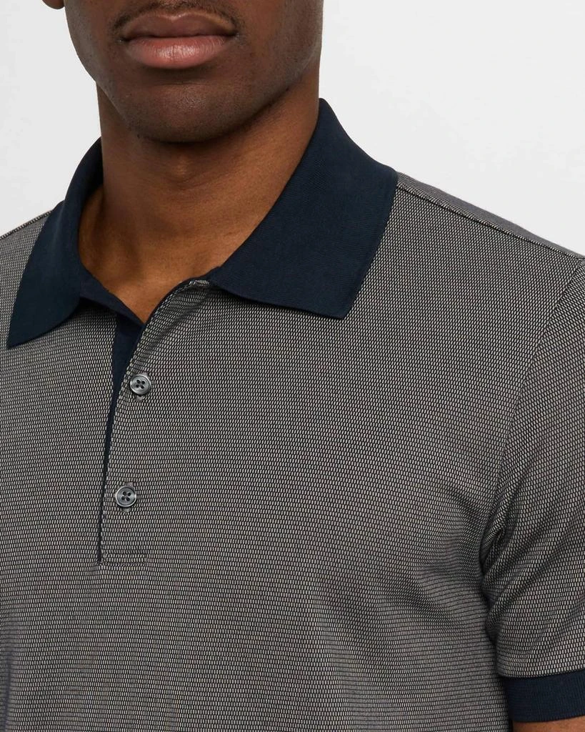 Theory Theory - Geometric Jacquard Polo Shirt 3