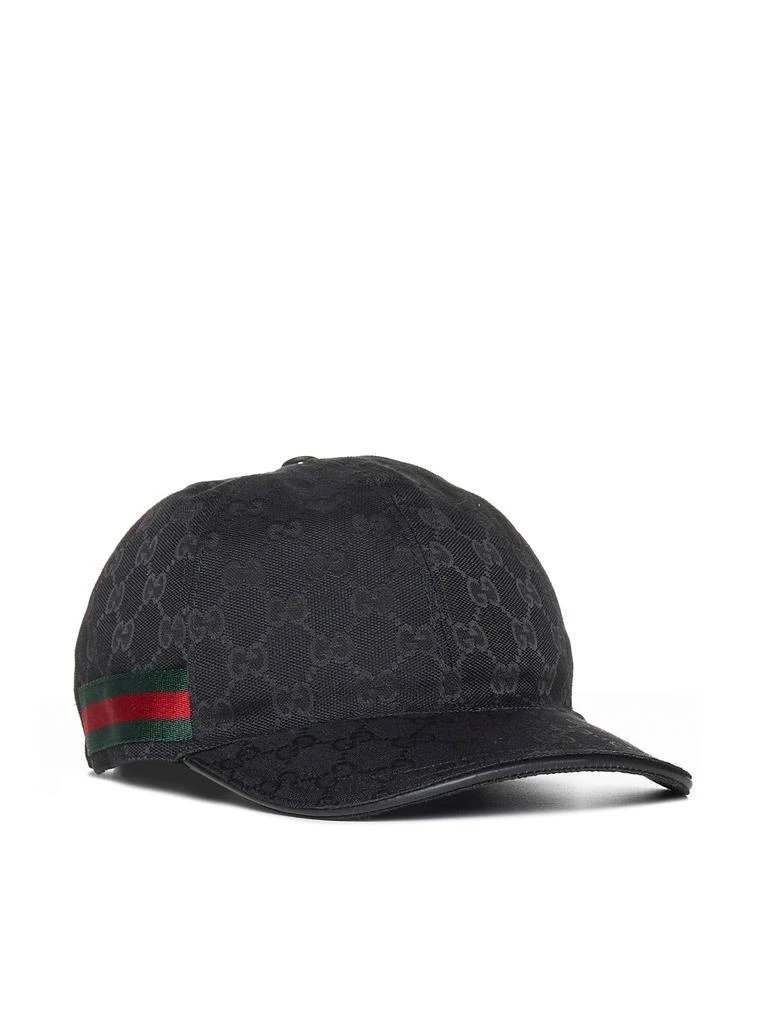 Gucci GUCCI | Black Original GG canvas baseball cap | Man | M 2
