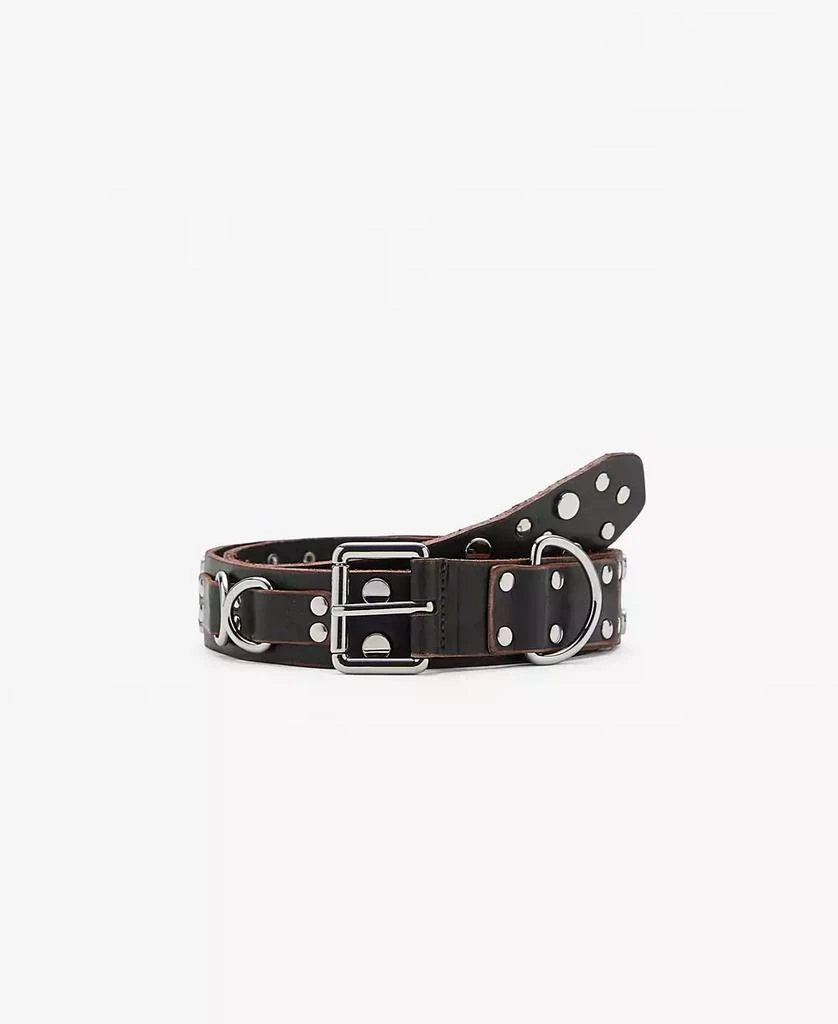 Mango Women's Stud Leather Belt 1