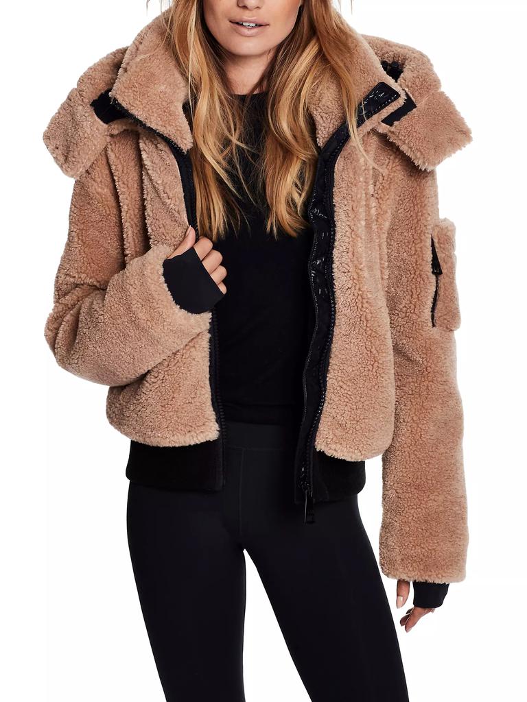 SAM. Nala Hooded Sherpa Jacket
