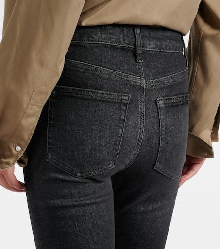 FRAME Le Mini high-rise bootcut jeans 6