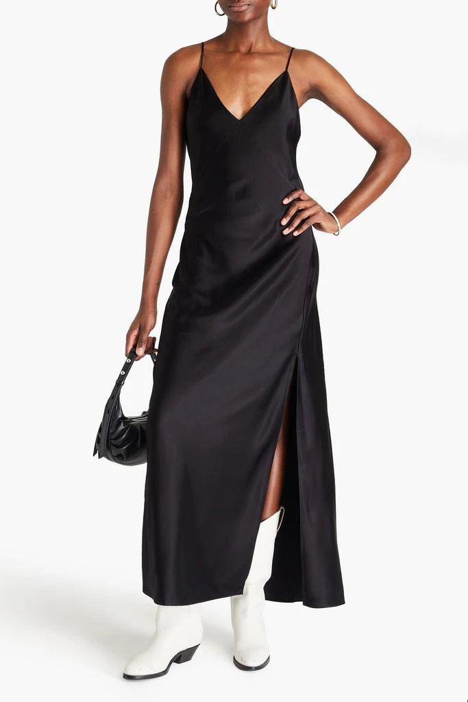 Rag 
Bone Satin maxi slip dress 2