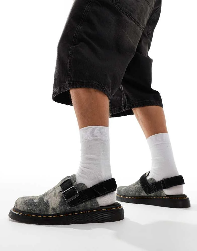 Dr Martens Jorge II mules in grey suede – On Sale Now with  display picture 1