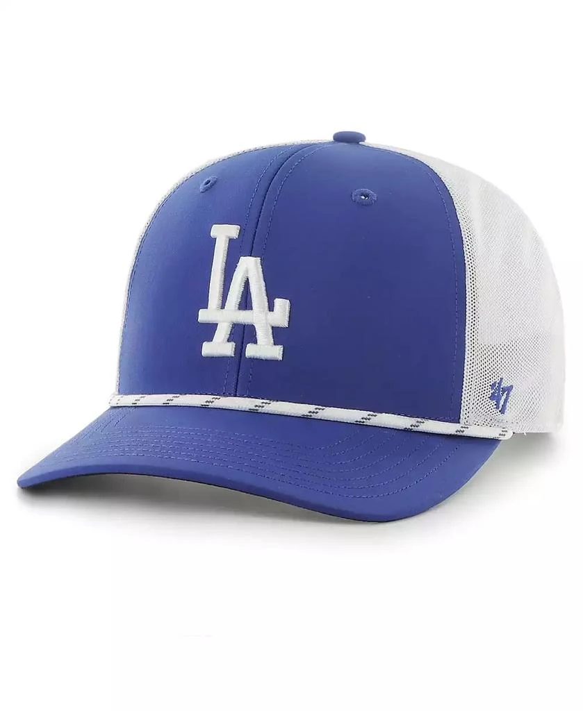 47 Brand Men's '47 Royal Los Angeles Dodgers Burden Trucker Snapback Hat 1