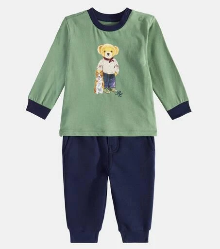 Ralph Lauren Baby Polo Bear sweatshirt and sweatpants set 2
