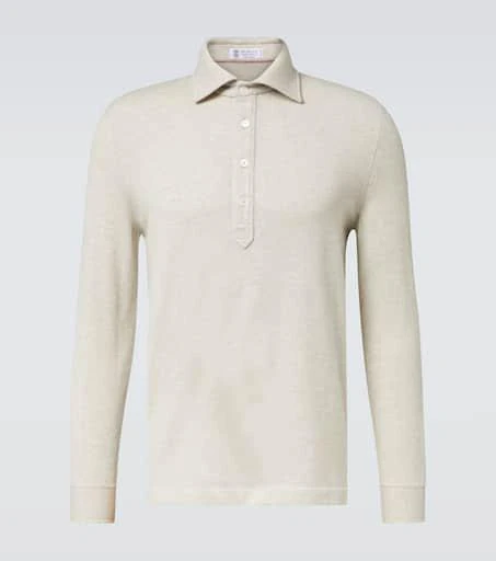 Brunello Cucinelli Cashmere polo sweater 1