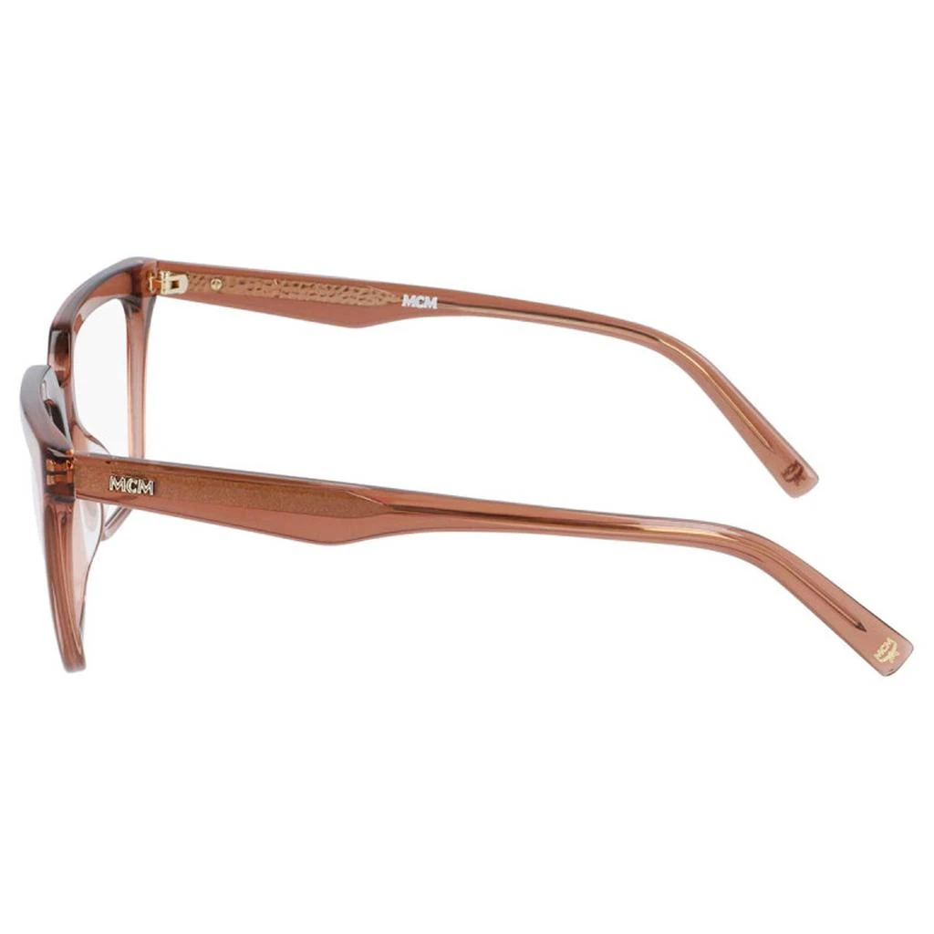 MCM MCM Women's Eyeglasses - Camel Square Full-Rim Zyl Frame Clear Lens | MCM2716 260 4