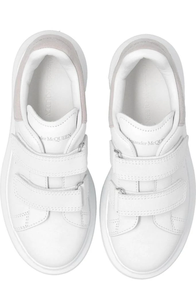 Alexander McQueen Kids Alexander McQueen Kids Two-Tone  Touch Strap Sneakers 4