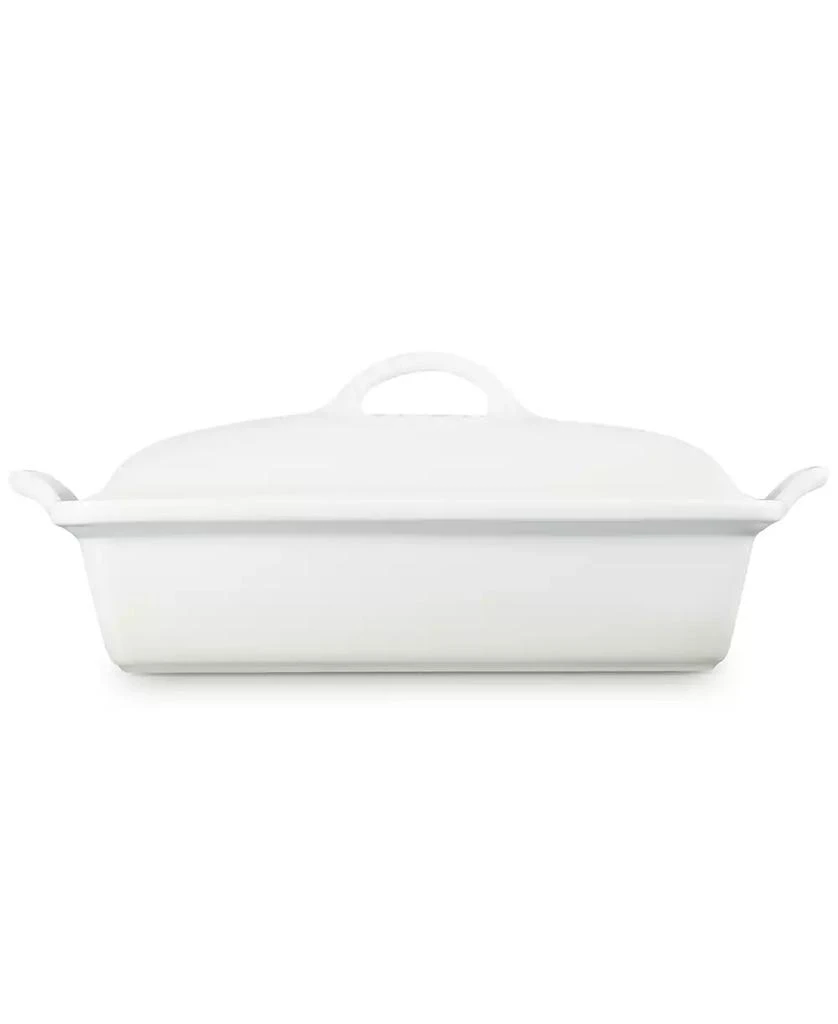 Le Creuset Stoneware Heritage Rectangular Covered Casserole, 4 Qt. 2