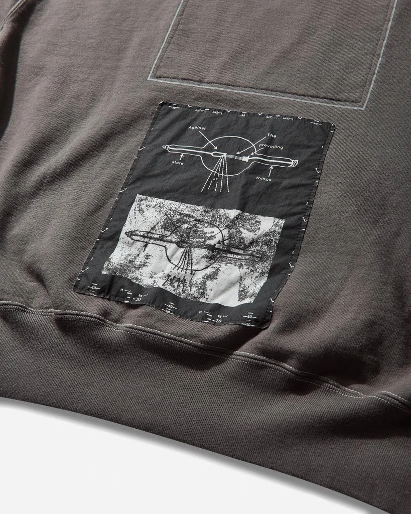 Cav Empt Men's Inverter Crewneck Sweatshirt Charcoal 4