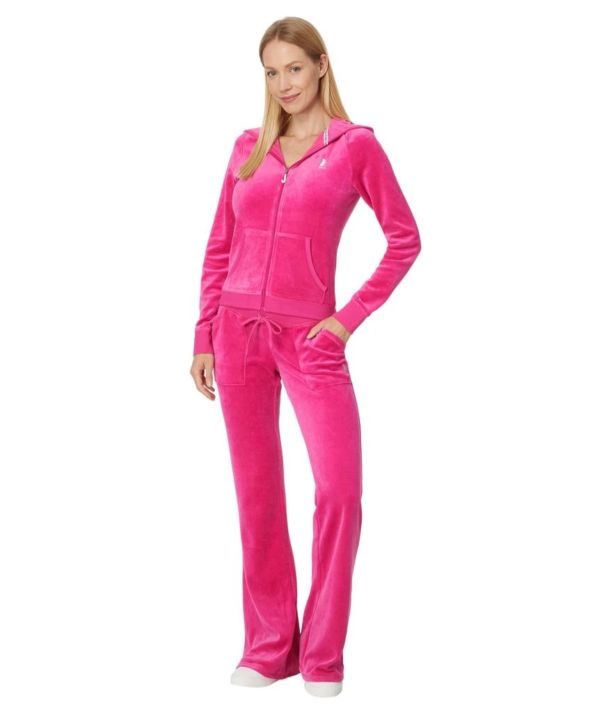 Juicy Couture Heritage Low Rise Snap Pocket Track Pants 4