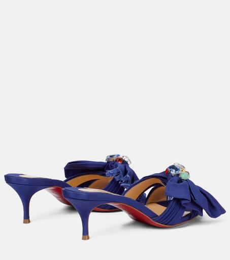 【Christian Louboutin】 Marie Anne 55 embellishedサンダル Christian Louboutin Marie Anne 55 embellished sandals