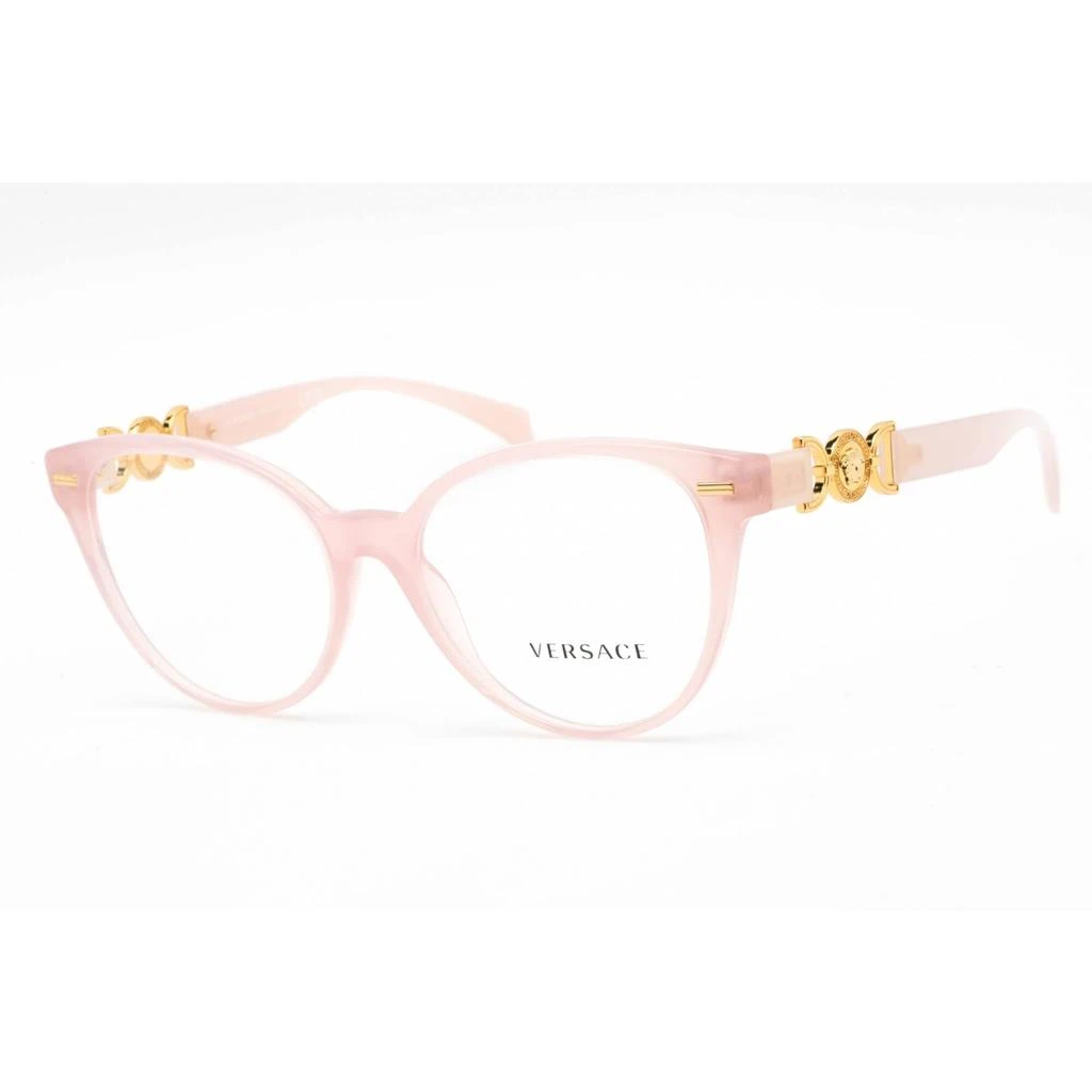 Versace Versace Women's Eyeglasses - Full Rim Cat Eye Opal Pink Plastic Frame | 0VE3334 5402 1