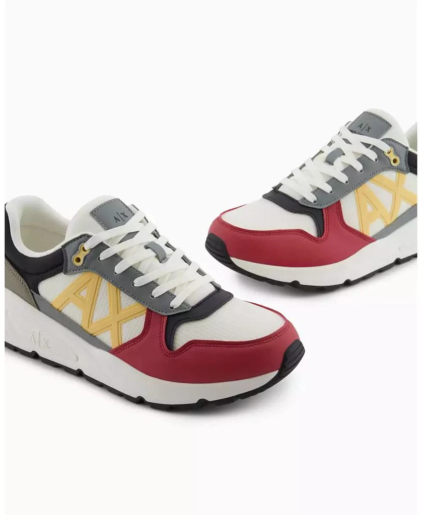 Armani Exchange Men's Lace Up Sneakers 6