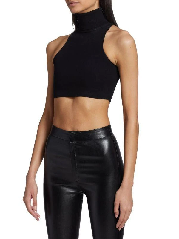 Zeynep Arçay Cropped Turtleneck Top 3