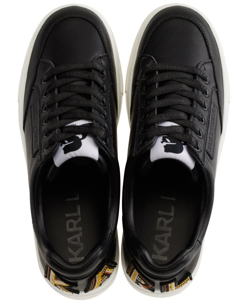 Karl Lagerfeld Paris CALICO PATCH LACE UP SNEAKER 3