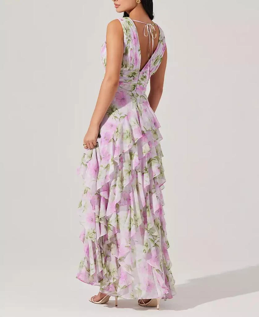 ASTR Women's Cytherea Floral-Print Ruffled Maxi Dress 2