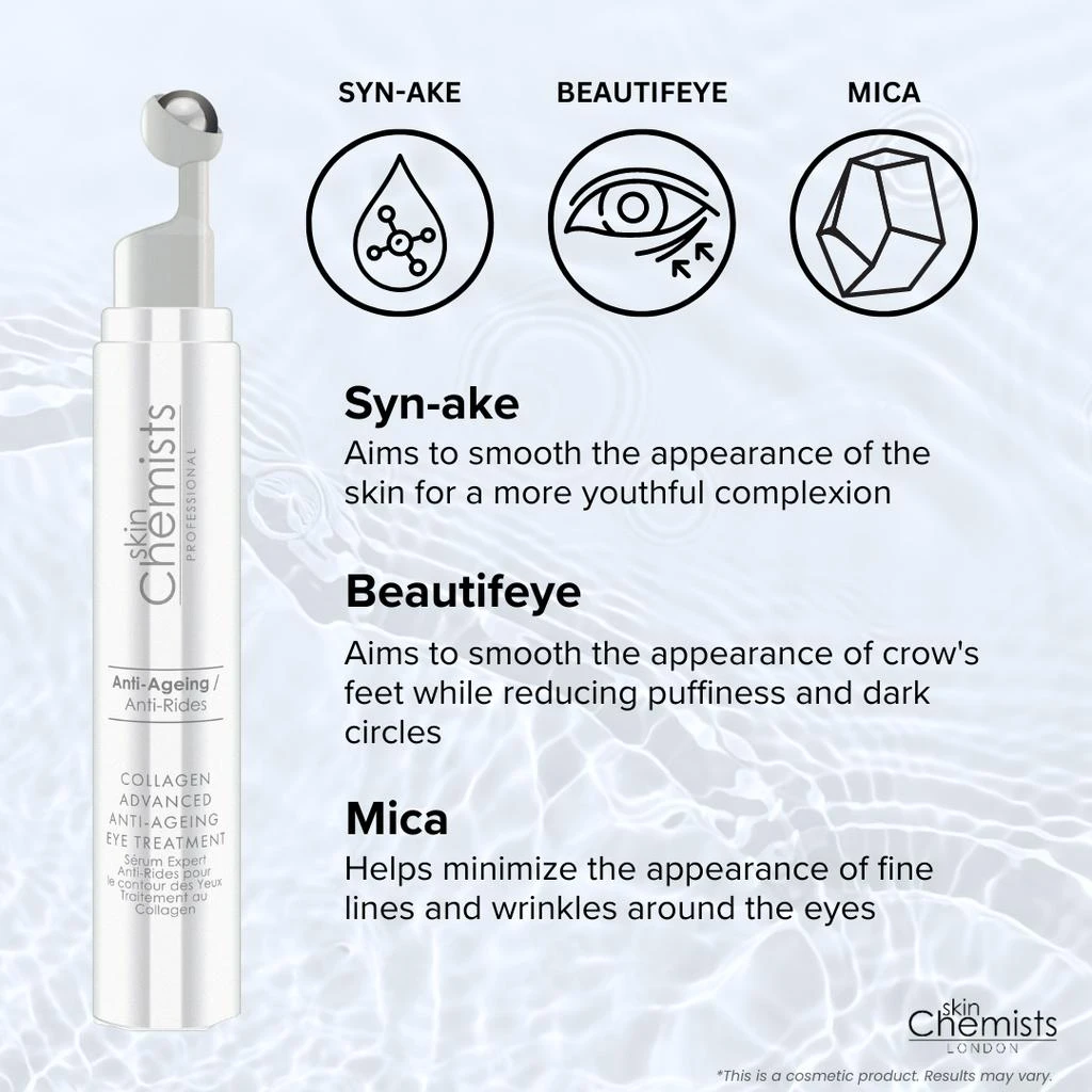 skinChemists Collagen Advanced Anti-Aging Eye Treatment 0.5 fl oz 4