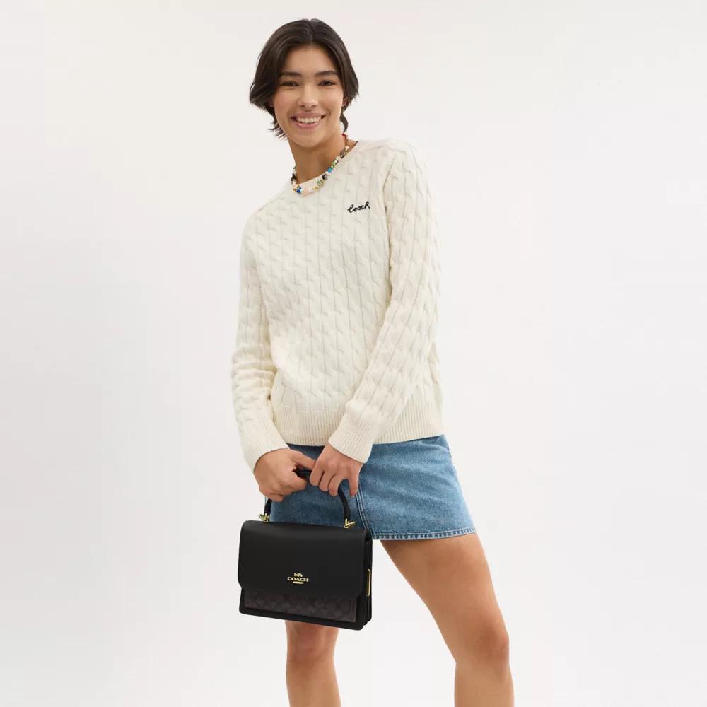 バッグ COACH KLARE Top Handle Bag COACH® Outlet | Klare Top Handle Bag In Signature Canvas
