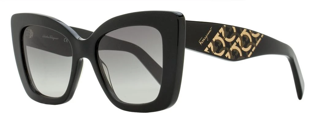 Ferragamo Gancini All-Over Sunglasses SF1023S 001 Black 52mm Amazon.com: Salvatore Ferragamo Gancini-SF1026SL Black One  main image 2