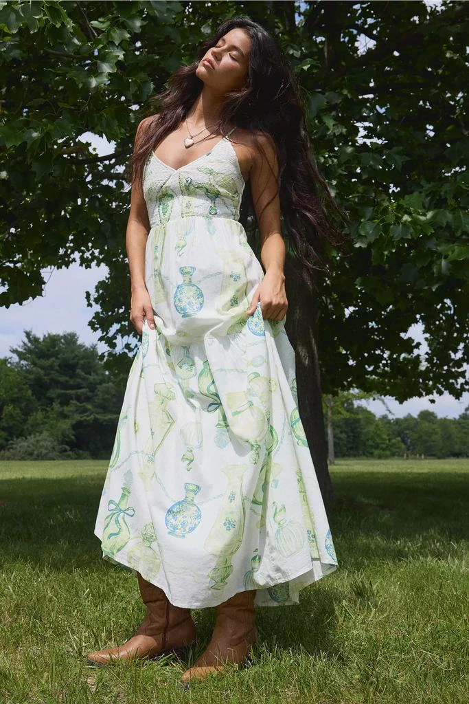 Kimchi Blue Kimchi Blue Renee Smocked Tiered Maxi Dress