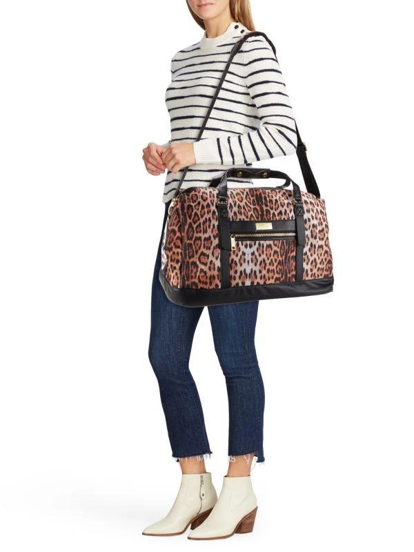 cavalli CLASS Leopard-Print Travel Duffel 2