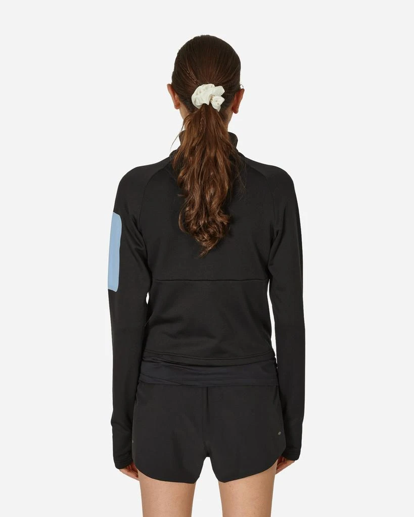 District Vision Full-Zip Grid Fleece Jacket Black 3