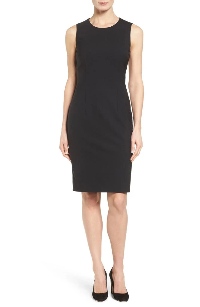Hugo Boss Dirusa Tropical Stretch Wool Dress 1