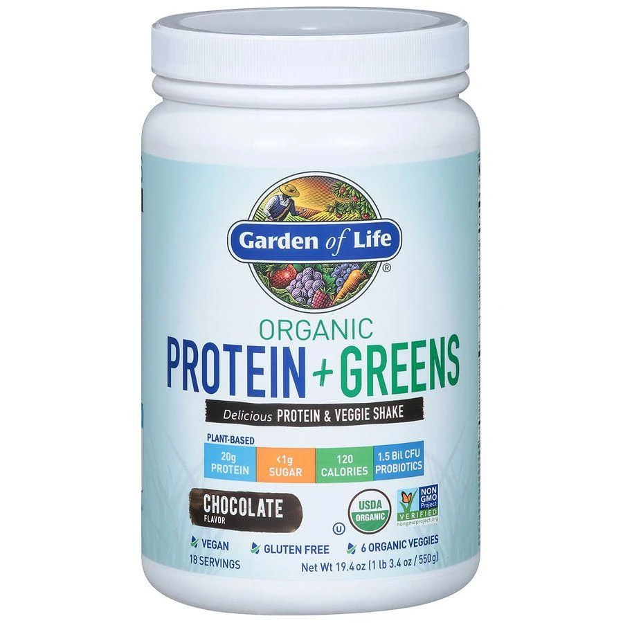 Garden of Life Organic Protein + Greens 1