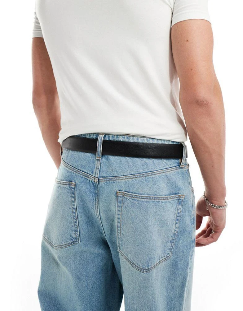 French Connection French Connection reversible belt in black and navy 2