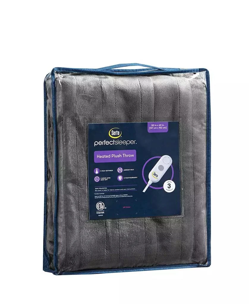 Serta Ultra-Plush Electric Throw, 50" x 60" 4