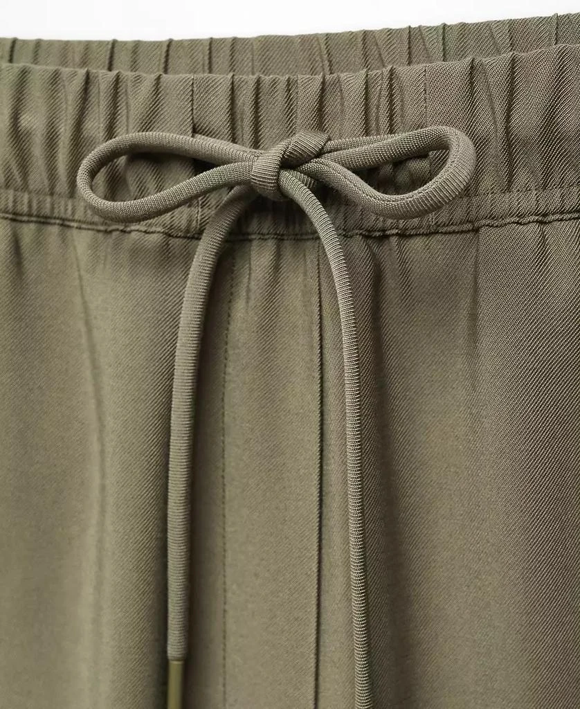 Mango Women's Drawstring Jogger Trousers 23