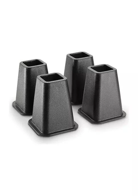 Simplify 6 Inch Bed Risers 4 Pack 1