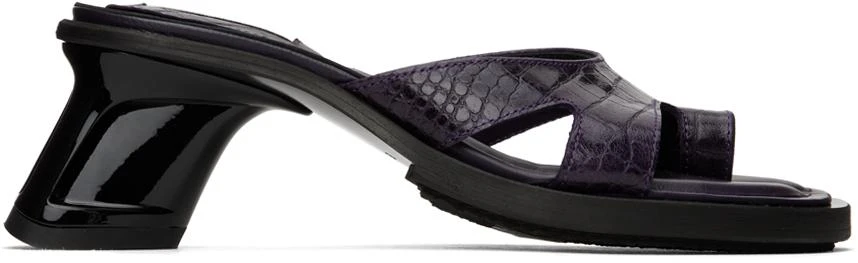 Eytys Purple Ava Heeled Sandals 1