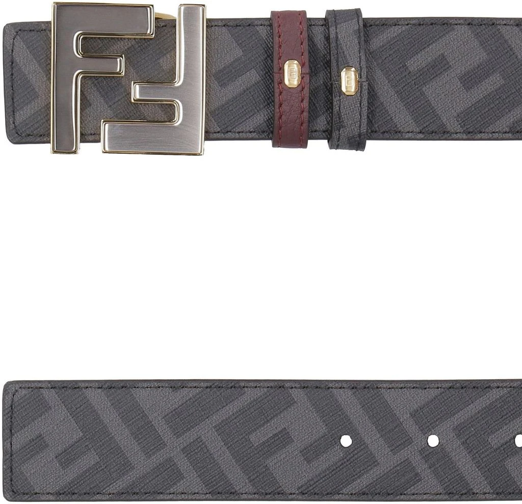Fendi Fendi Reversible Logo Buckle Belt 3