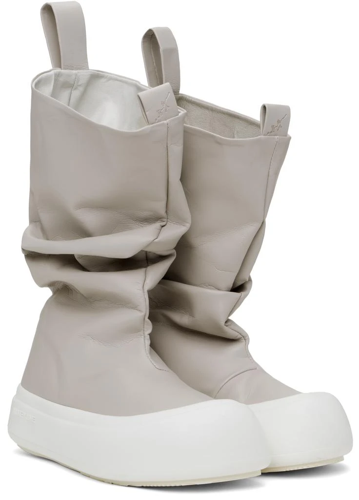YUME YUME Gray Low Fisherman Boots 4