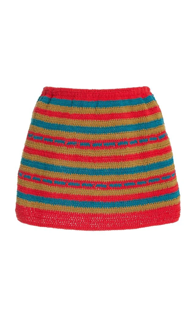 Akoia Swim Akoia Swim - Palma Cotton Skirt - Multi - XS - Moda Operandi 1