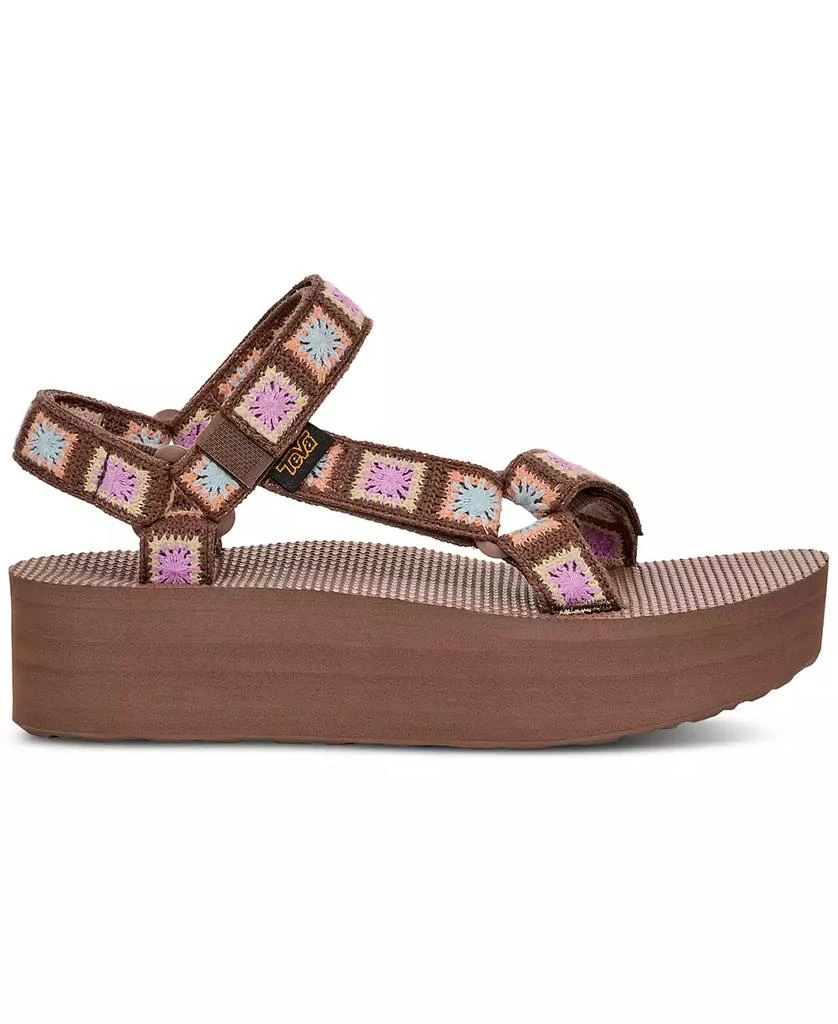 Teva Flatform Universal Crocheted Sandals 2