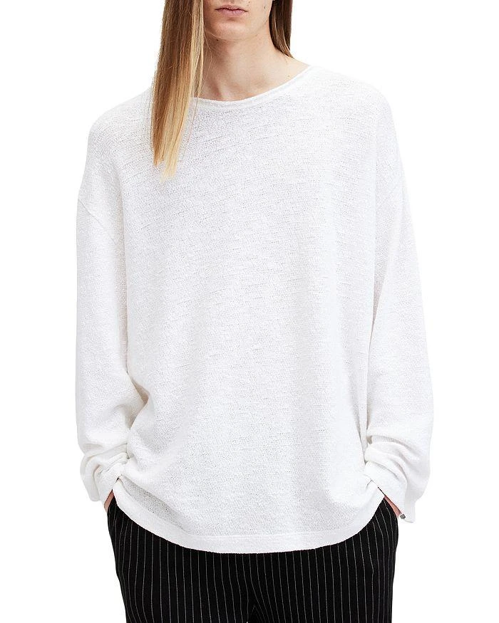 ALL SAINTS Sears Textured Oversized Sweatshirt 1