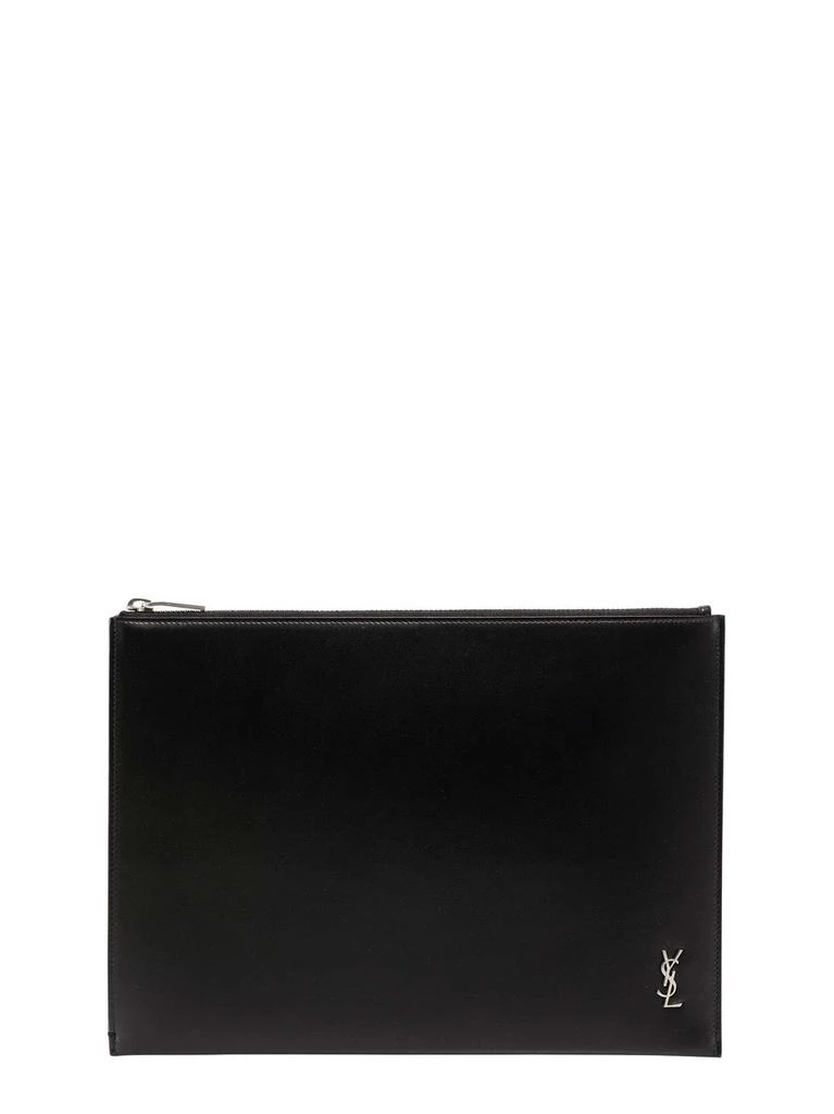 Yves Saint Laurent Saint Laurent Tiny Monogram Zip Tablet Holder 1