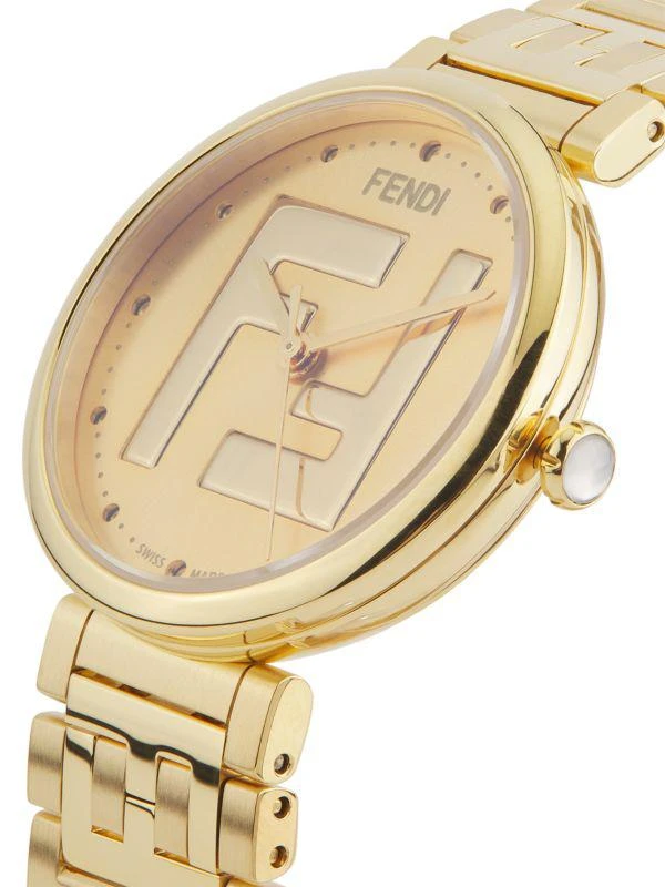 Fendi IP Yellow Gold Stainless Steel Bracelet Watch/29MM 3