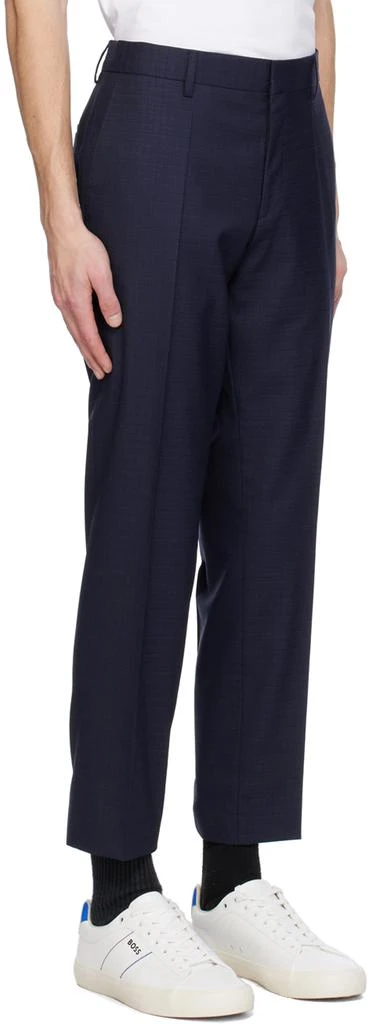 Hugo Boss Navy Three-Piece Suit 4