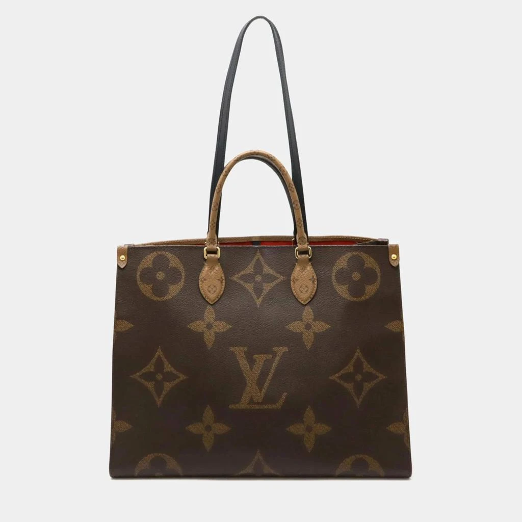 Louis Vuitton Louis Vuitton Brown Monogram Canvas GM Onthego Tote Bag 3