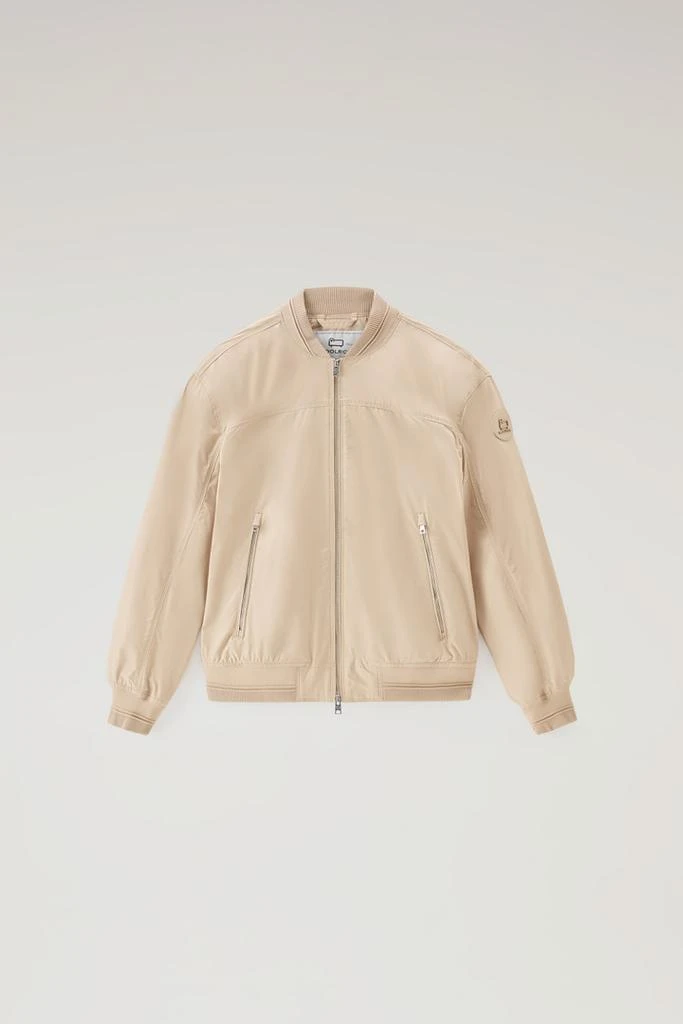Woolrich Summer Bomber in Urban Touch - Women - Green 1