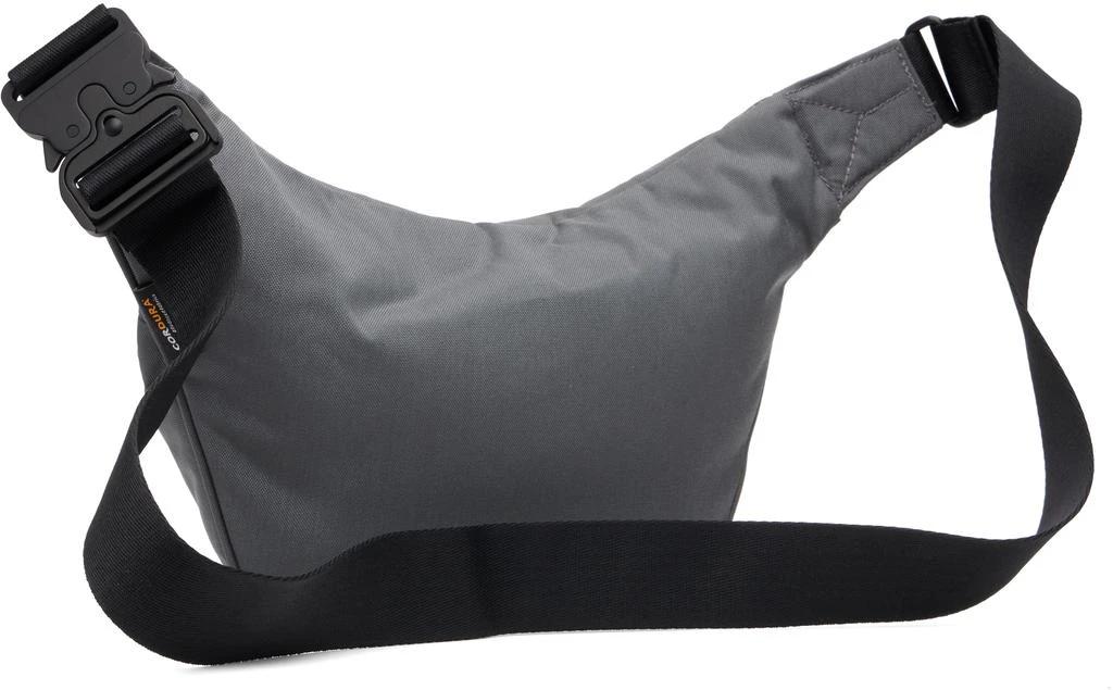 Y-3 Gray Staple Belt Bag 3